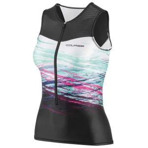 Топ Garneau Course Vector Tri Sleeveless Triathlon черно-разноцветный