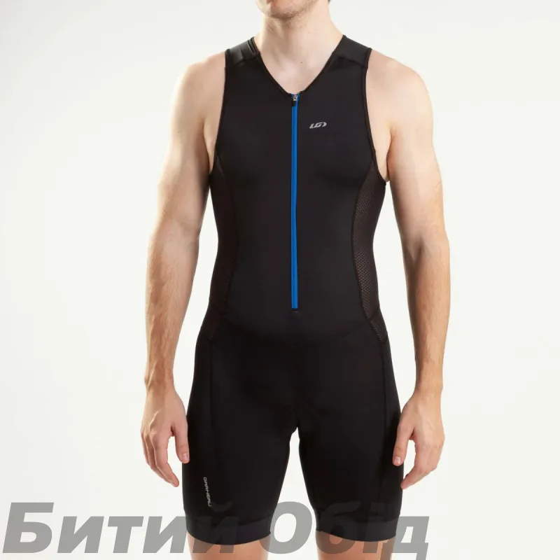 Велокостюм для тріатлону Garneau Sprint Tri Suit - 466 BLK/BLU