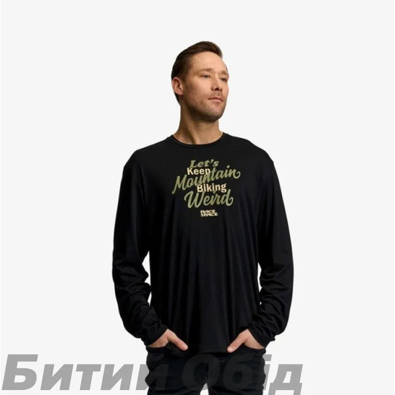 Футболка Raceface KEEPING IT WEIRD LS TEE BLACK