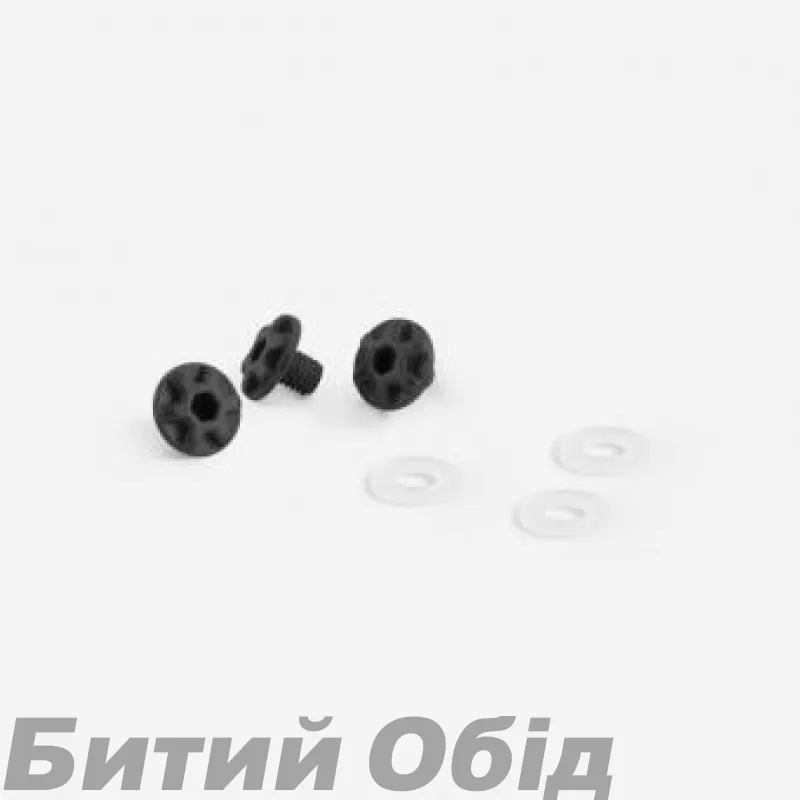 SCREW KIT PARACHUTE BLACK