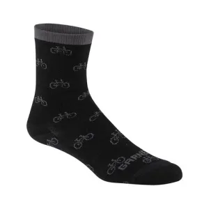 Шкарпетки Garneau Merino 60 Socks BLk/Asphalt L/XL Шкарпетки Garneau Merino 60 Socks BLk/Asphalt L/XL