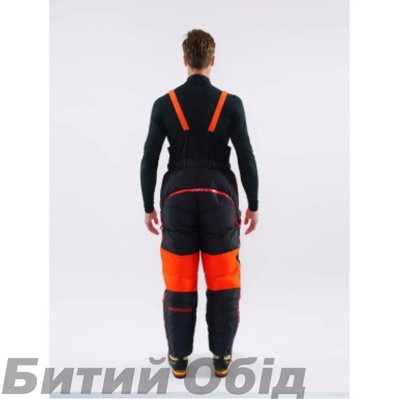 Брюки Montane Apex 8000 Down Salopettes, firefly orange 
