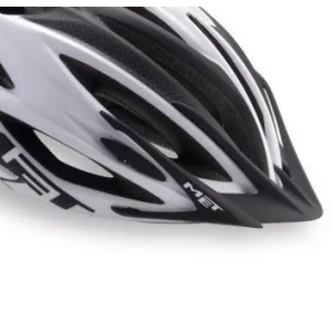 Козырек MET VISOR VELENO 2015 MATT BLACK - WHITE LOGO