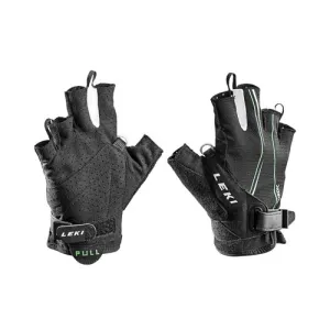 Перчатки LEKI Nordic Lite Shark Short black-neongreen-white 11