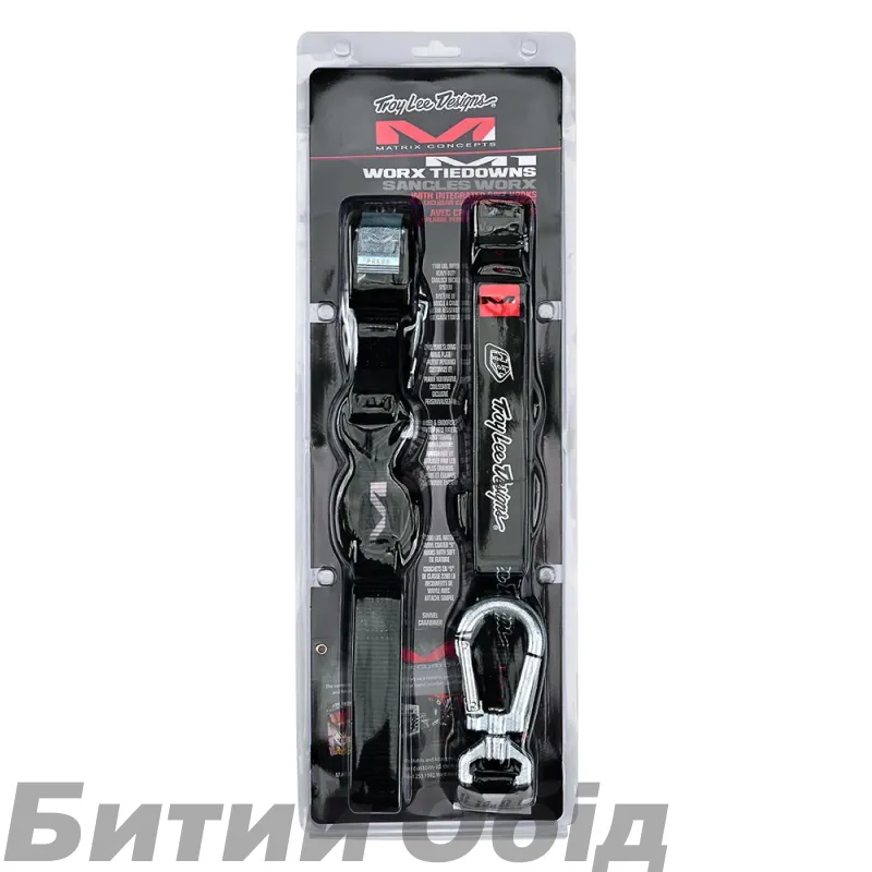Ремені для кріплення TLD MATRIX SIGNATURE TIE-DOWN [BLACK]