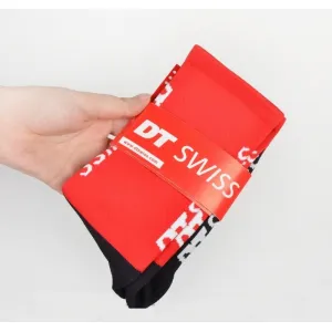Шкарпетки DT SWISS CYCLING SOCKS RED-BLACK. SIZE S