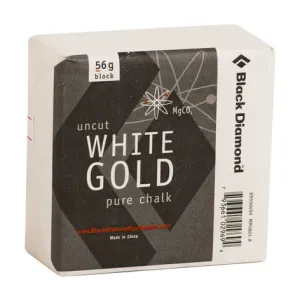 Магнезія Black Diamond White Gold 56g Chalk Block  (No color, One Size)