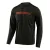 Джерсі TLD FLOWLINE LS JERSEY; SIGNATURE HEATHER GREEN / TANGERINE SM