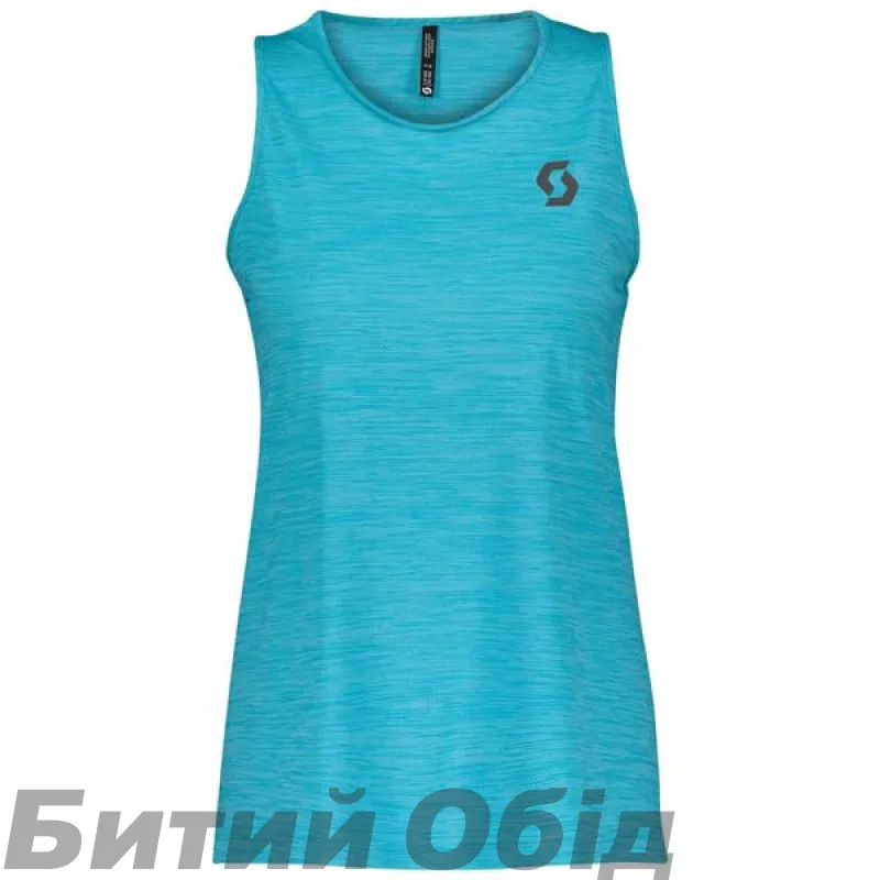 Майка для бігу SCOTT W TRAIL RUN блакитний 