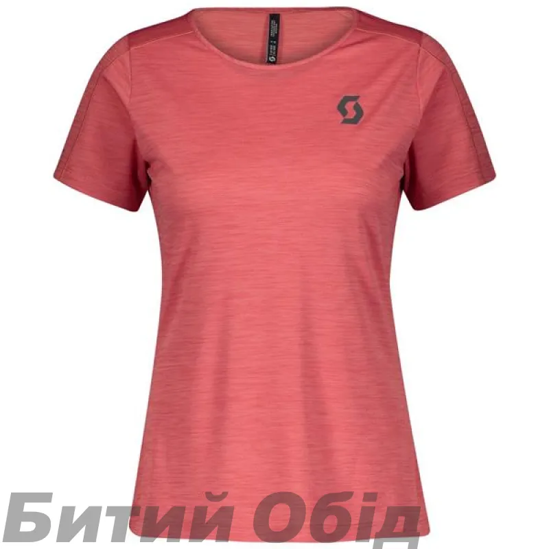 Футболка для бігу SCOTT W TRAIL RUN LT brick red 