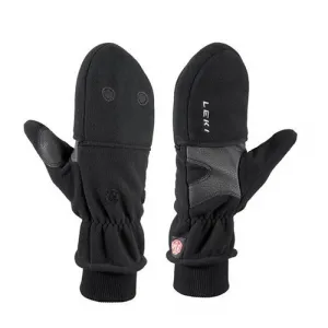 Перчатки Leki WS Fleece double black