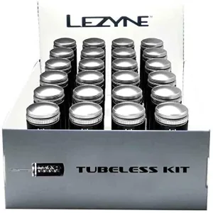 Упаковка 24шт Lezyne TUBELESS KIT BOX Прозорий Y13