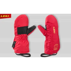 Рукавиці LEKI Smiley Kids mitten red-yellow-black 2