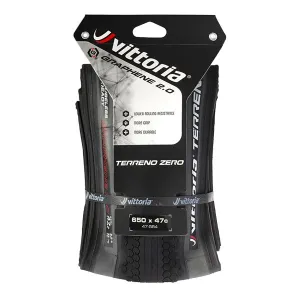 Покрышка VITTORIA Gravel Terreno Zero 700x38c Fold Full Black - 11A00285