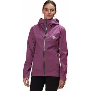 Куртка жіноча Black Diamond W Stormline Stretch Rain Shell (Plum)