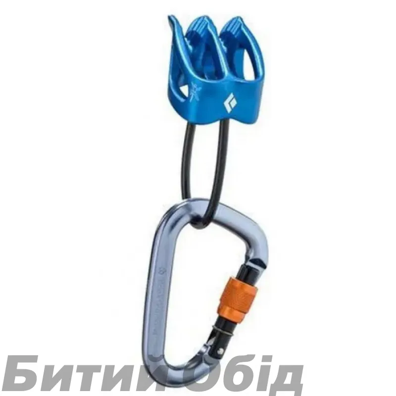 Набір карабін + страхувально-спусковий пристрій Black Diamond Big Air XP Package (No color, One Size)