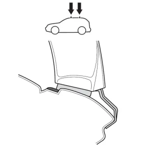 Монтажный комплект Thule 1097 для Mitsubishi Space Star (mkII) 1998-2005 (TH 141097) Монтажный комплект Thule 1097 для Mitsubishi Space Star (mkII) 1998-2005 (TH 141097)