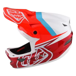 Вело шолом TLD D3 FIBERLITE HELMET [Slant Red]