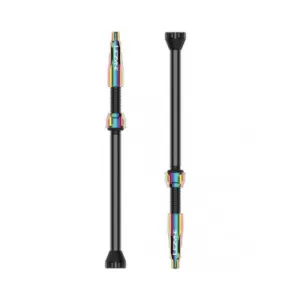 Ніпель для безкамерки Lezyne CNC TLR VALVE Бензиновий Y15 Ніпель для безкамерки Lezyne CNC TLR VALVE Бензиновий Y15