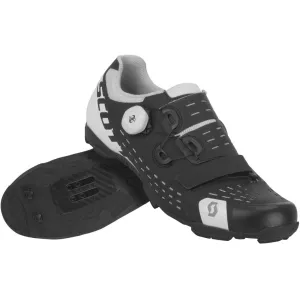 Велотуфли SCOTT MTB PREMIUM чёрно/белые 