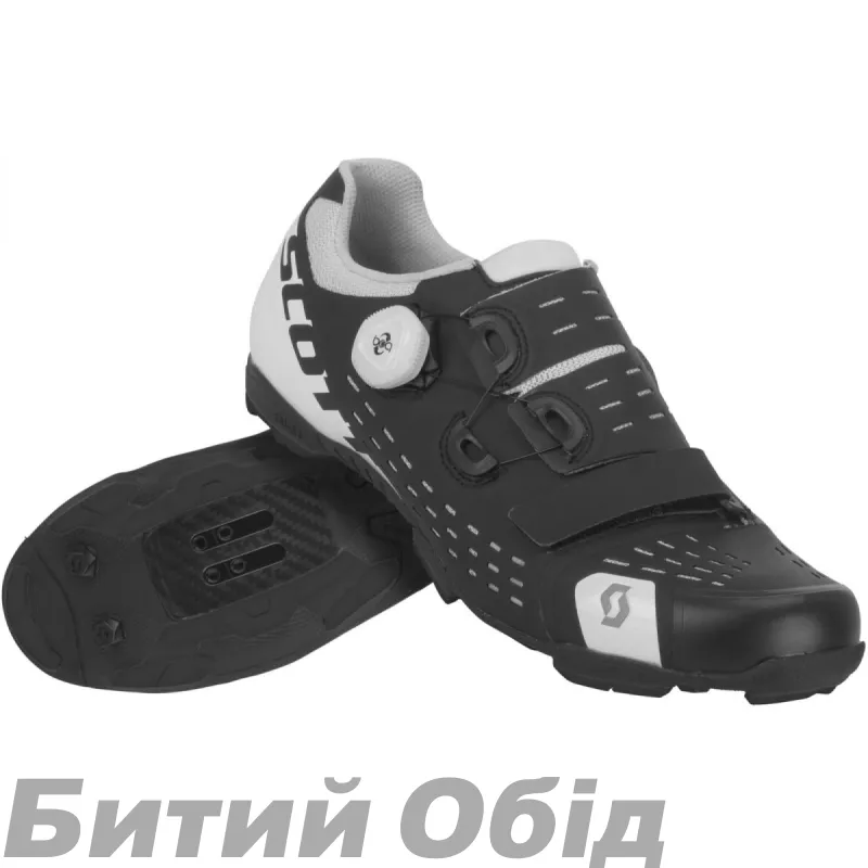 Велотуфлі SCOTT MTB PREMIUM чорно/білі 