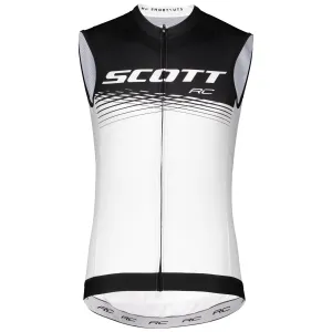 Веломайка без рукавов SCOTT RC PRO чёрно/белая 