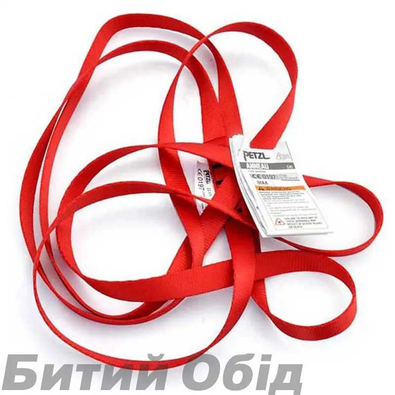 Петля Petzl Anneau 150cm red