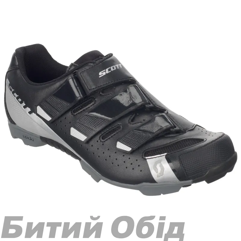 Велотуфлі SCOTT MTB COMP RS LADY чорно/сірі 