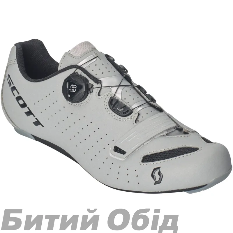 Велотуфлі SCOTT ROAD COMP BOA рефлектив чорний