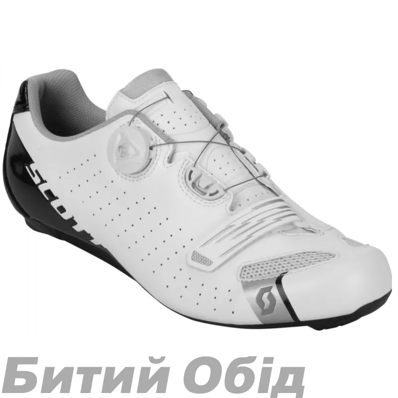 Велотуфлі SCOTT ROAD COMP BOA біло/чорні 
