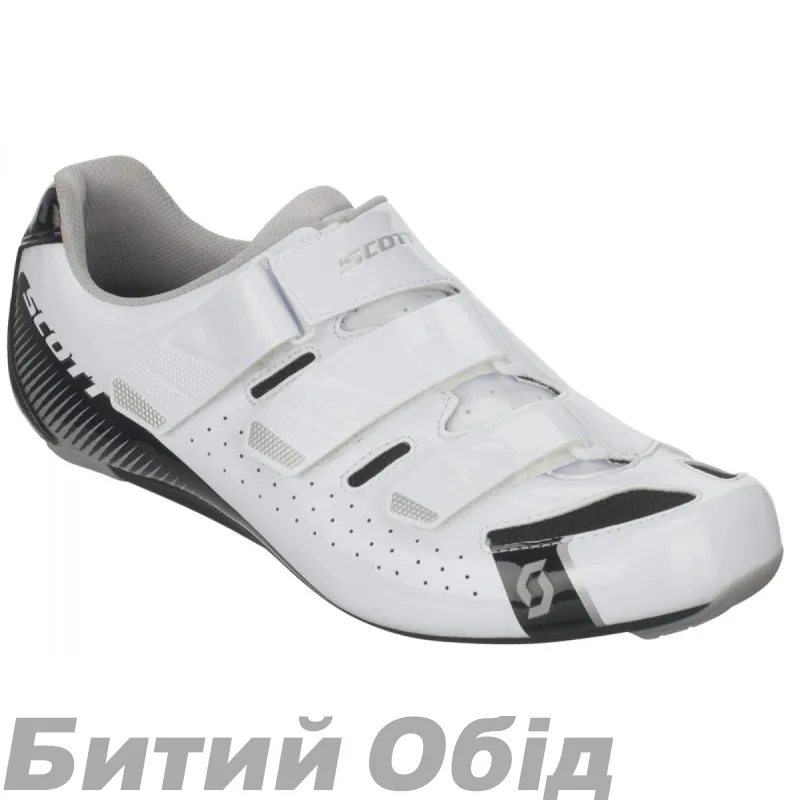 Велотуфлі SCOTT ROAD COMP біло/чорні 