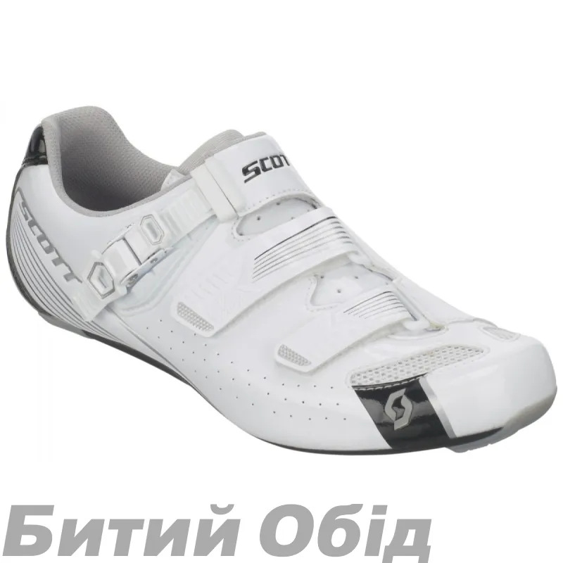 Велотуфлі SCOTT ROAD PRO біло/чорні 