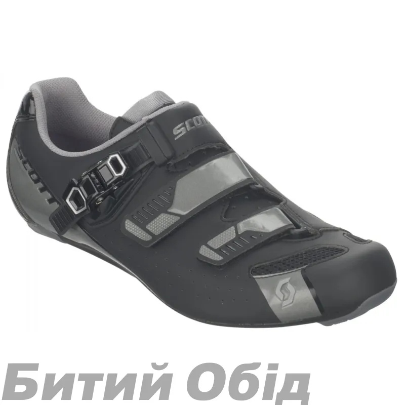 Велотуфлі SCOTT ROAD PRO чорно/сірі 