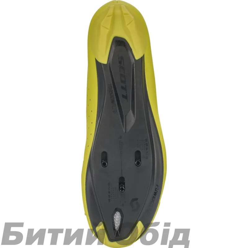 Велотуфлі SCOTT ROAD COMP BOA мат. жовтий/чорний