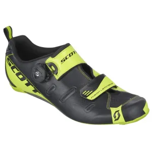 Велотуфли SCOTT TRI Carbon чёрно/жёлтые