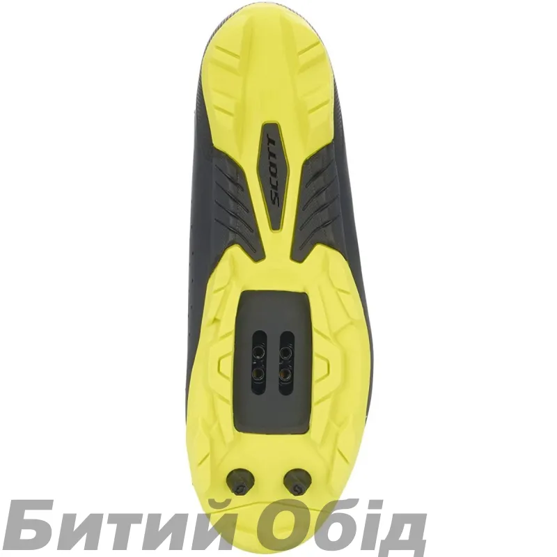 Велотуфлі SCOTT MTB COMP BOA чорний мат/жовтий 