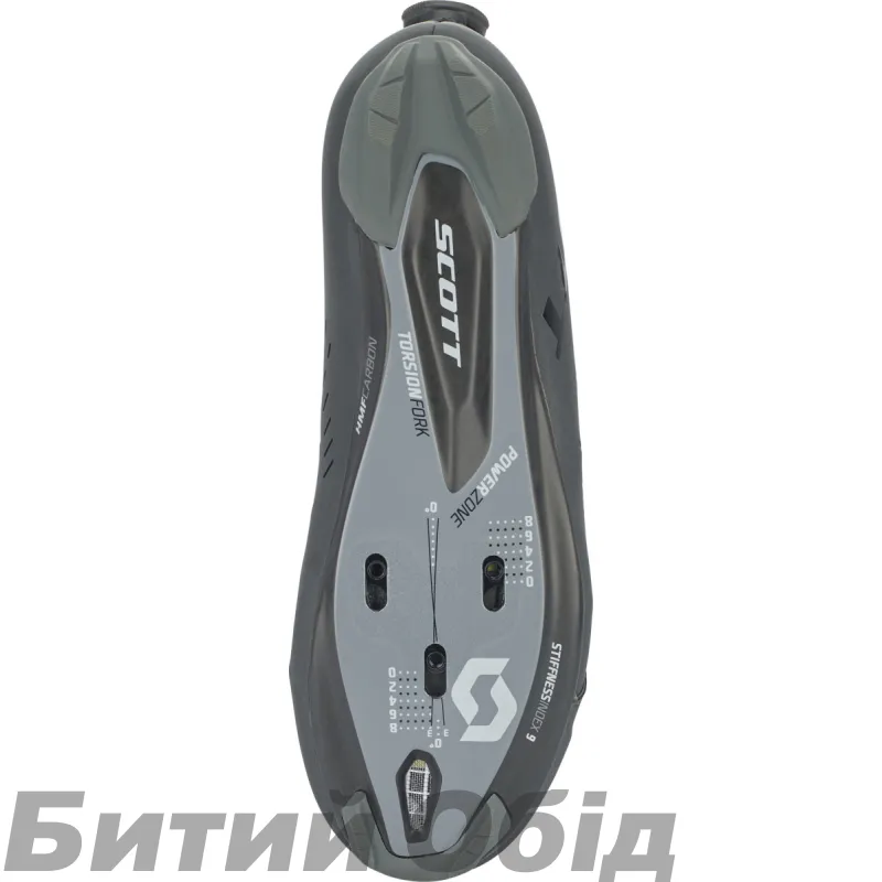 Велотуфлі SCOTT ROAD AERO TT REFL сіро/чорні 