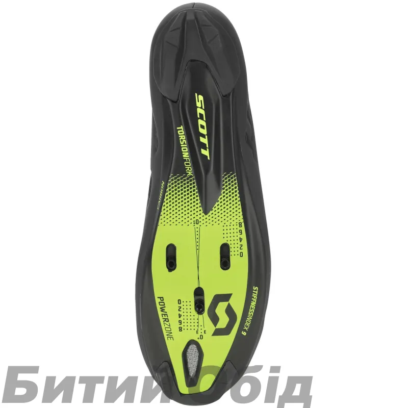 Велотуфлі SCOTT ROAD VERTEC BOA сіро/жовті 