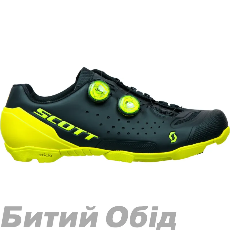 Велотуфлі SCOTT MTB RC чорний/жовтий