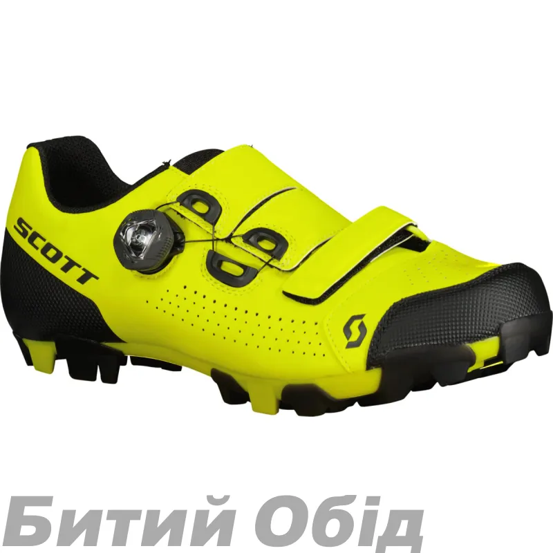Велотуфли SCOTT MTB TEAM BOA жёлтый/чёрный 
