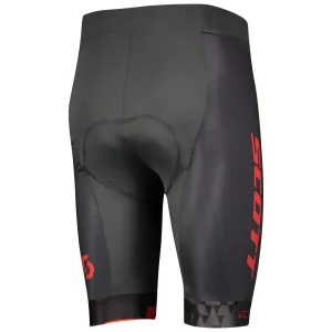 Велотрусы без лямок SCOTT RC TEAM ++ dark grey/fiery red 