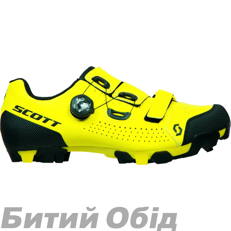 Велотуфли SCOTT MTB TEAM BOA жёлтый/чёрный 