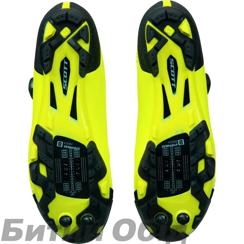 Велотуфли SCOTT MTB TEAM BOA жёлтый/чёрный 