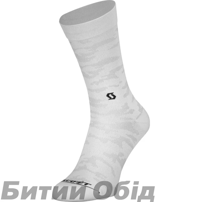 Носки SCOTT TRAIL CAMO белый/чёрный 