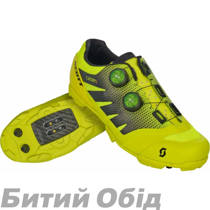 Велотуфлі SCOTT MTB RC SL жовтий/чорний