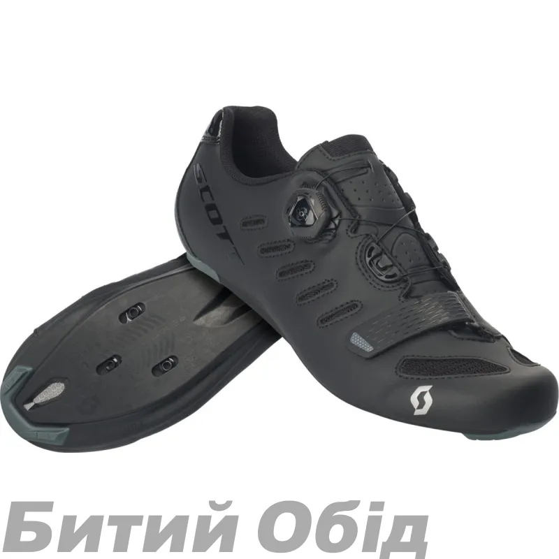 Велотуфлі SCOTT TEAM BOA чорний/сірий