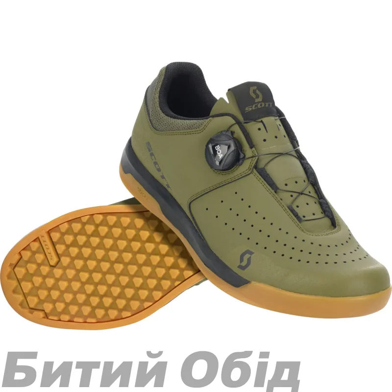 Велотуфлі SCOTT FR VOLT зелений/чорний