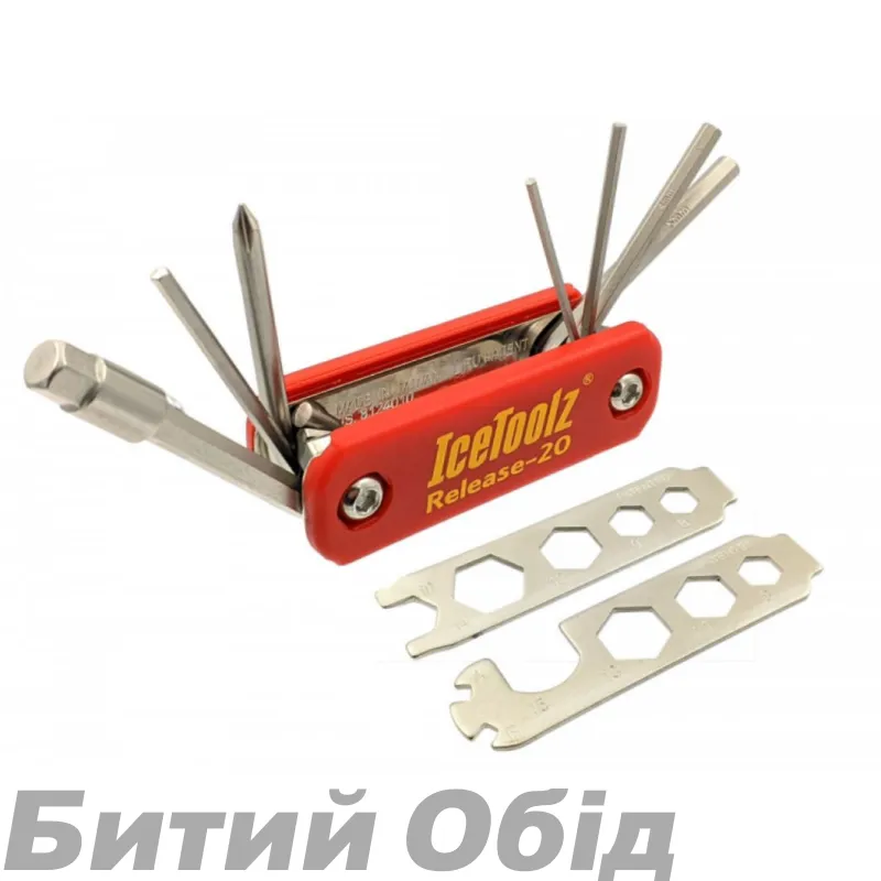 Ключ Ice Toolz 93B1 складаний 20 інструментів