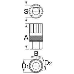 Сьемник кассеты Unior Campagnolo