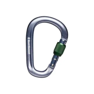 Карабин Black Diamond PearLock Screwgate (Grey)